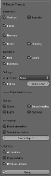Blender Settings