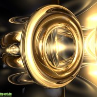 Gold abstract