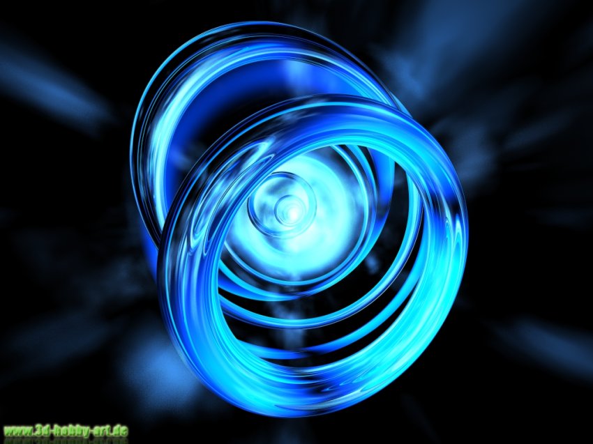Blue Ring abstract