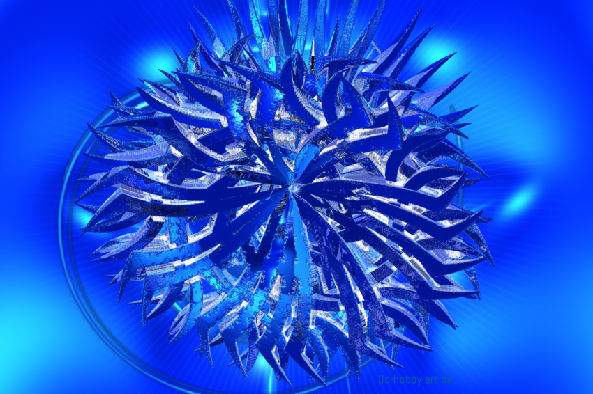 Surreal Rose Ornament